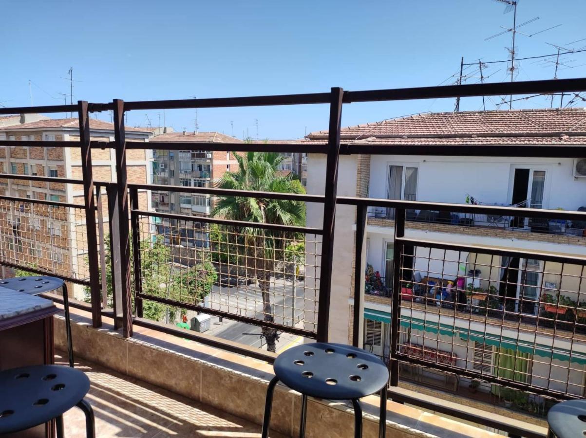 27-3- Комната С Балконом В Квартире Аликанте Для 5 Человек Alicante Bagian luar foto